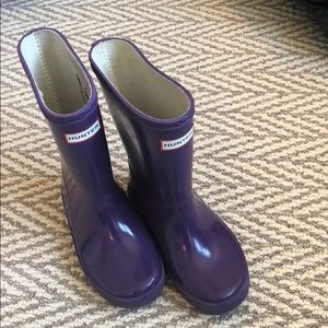 Hunter kids boots